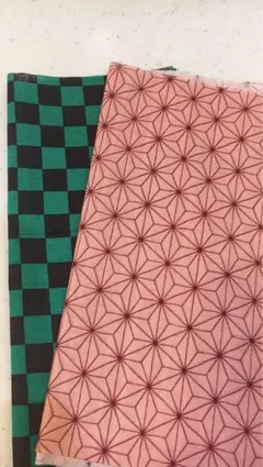 ダブルガーゼ2枚セット　鬼滅の刃　炭次郎　禰豆子②