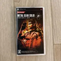 「METAL GEAR SOLID PORTABLE OPS」 PSPソフト