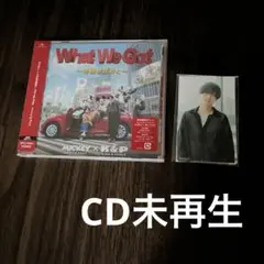 What We Got ～奇跡はきみと～　通常盤　King & Prince