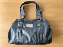 marie claire シルバー　ハンドバッグ 約35cm x 25cm