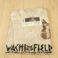 未使用　わちふぃーるど　お茶の時間シャツ　アイボリーべージュ　フリーサイズ