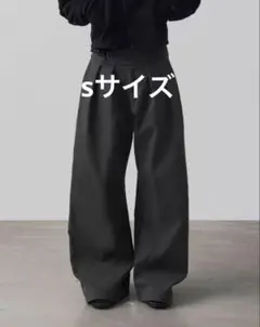 BEVAN UP|Slide buckle wide pants sサイズ BEVAN UP|Slide buckle wide pants - メルカリ