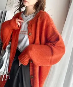 classicalelf 前後2wayゆったりニット オーバーサイズカーディガンのサムネイル
