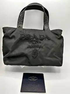 ヴィンテージ品　 PRADA トートバッグ　 ブラック