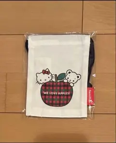 ⭐︎ 新品未開封⭐︎ファミリアミニ巾着〈ハローキティ×familiar
