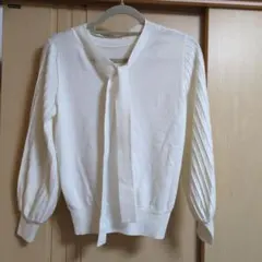 ROPÉ PICNIC ホワイトニットセーター 38