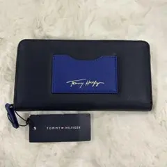 【TOMMY HILFIGER】 メンズ長財布