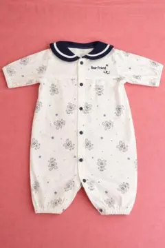 Bear Friend 襟付き2wayロンパース 50~60cm