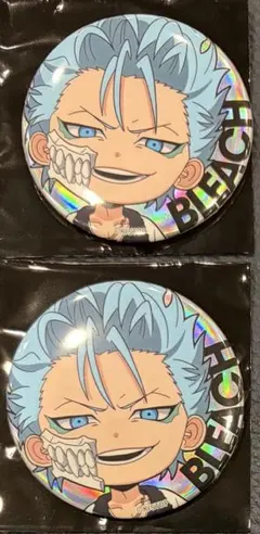 グリムジョー BLEACH Amo Crepe 缶バッジ 特典 - メルカリ