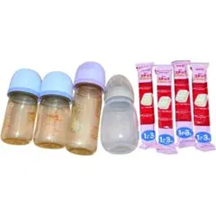 Pigeon ピジョン 哺乳瓶セット＋ステップらくらくキューブ