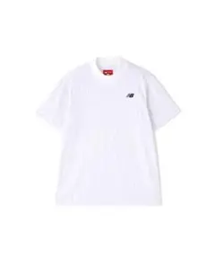 New Balance Golf ロゴストライプ柄 モックネックシャツ