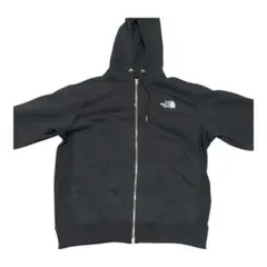美品 THE NORTH FACE ノースフェイス黒ジップパーカー