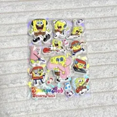 スポンジ・ボブ ぷくぷくシールお裾分け