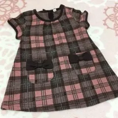 女の子★秋冬★チュニック★トップス★ピンク★子供服★ワンピース