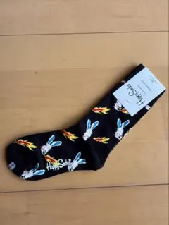 Happy Socks ウサギと炎のソックス　23-25.5㎝