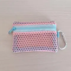 WEGO メッシュ配色ポーチのサムネイル