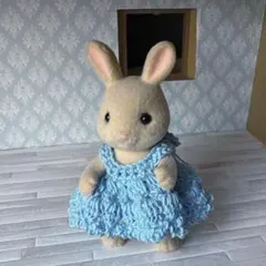シルバニア　お母さん　ワンピース　スカート　ハンドメイド　ドレス　着せ替え服