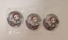 鬼滅の刃　竈門炭治郎 嘴平伊之助　缶バッジ　きゃらばんちょうこう