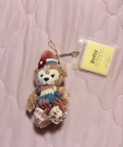 【新品未使用】TDS シェリーメイ ぬいぐるみバッジ 2014年 マフラーニット