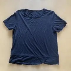 Avec le temps 半袖 Tシャツ ネイビーのサムネイル