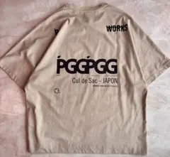 PGGPGG オーバーサイズTシャツ ベージュのサムネイル