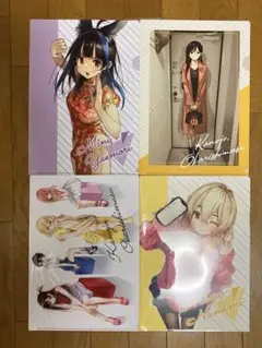 彼女、お借りします　クリアファイル 4枚セット