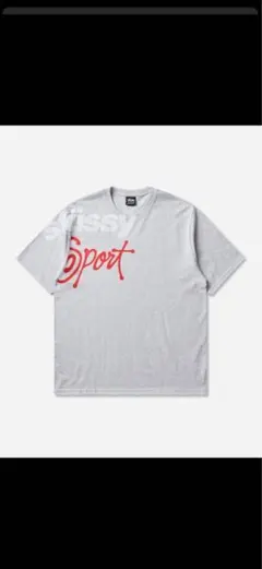 Stussy Sport Tシャツ グレー Mサイズ - メルカリ