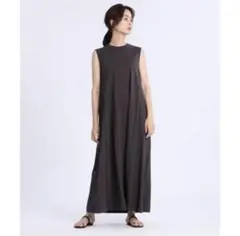 INED イネド ノースリーブ カットソー マキシワンピース ロングワンピースのサムネイル