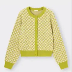 GU ジャガードカーディガン　新品