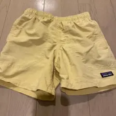 patagonia ハーフパンツ Sサイズ イエロー