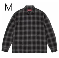 トップス Supreme Shadow Plaid Rayon Shirt M Supreme Shadow Plaid Rayon Shirt Black L - メルカリ