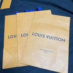 ルイヴィトン　ショップ紙袋　3枚セット