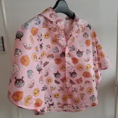 【新品未使用品】アンパンマンプリント レインコート 80〜100cm