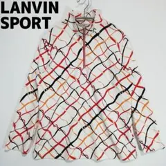 LANVIN ストレッチシャツ ゴルフウェア ハーフジップ ハイネック ランバンのサムネイル