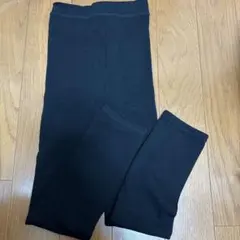 超美品☆UNIQLOヒートテック裏起毛レギンススパッツ150cm