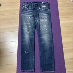 DIESEL ダメージ加工 インディゴジーンズ