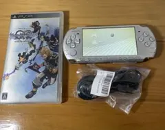 좋은 상태의 PSP3000 실버, 부드러운