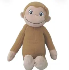 【新品・タグ付き】おさるのジョージ ふわもこ スーパージサイズ ぬいぐるみ