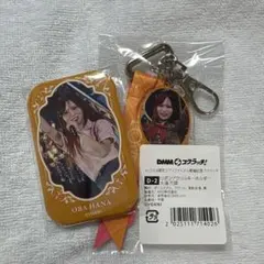 イコラブ 大場花菜dmmスクラッチ リボンアクリルキーホルダー　スクエア缶バッチ