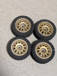 当時物】TAMIYA SUPER GRIPPER タイヤ ホイール 4本セット - メルカリ