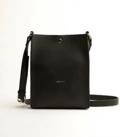 レザーショルダーバッグシンセティックレザー ロゴ刻印 EMMA CLOTHESのサムネイル