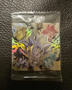 ドラゴンボールウエハース　にふぉるめーしょん　悟空　シークレット