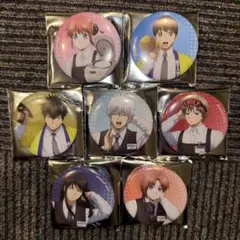 コンプリート　ヤマダ電機　銀魂　缶バッジ　YAMADA 限定　購入特典　7個