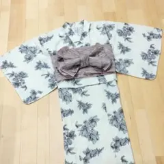 【グレイル】3点セット2Way花柄セパレート浴衣【gi1405】