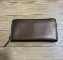 ★COACH ❗️レザー 長財布　ブラウン❗️