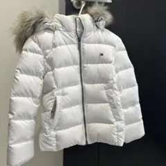 TOMMY HILFIGER ホワイトダウンコート 104