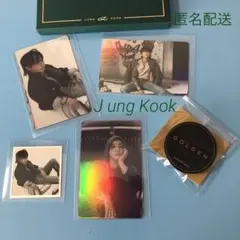 BTS Jung Kook GOLDENオーロラトレカ３枚・トック　4点セットB