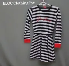 BLOC Clothing Inc ボーダーワンピース 140のサムネイル