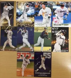 村上宗隆 プロ野球カード 10枚セット　BBM プロ野球チップス　ルーキー