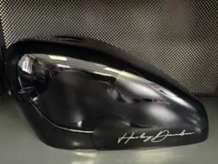 サイモンカスタムズ タンクカバー ハーレー XL883用 ブルーグレー